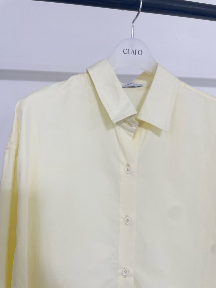 CLAFO韓國代購女士新款職業休閑熱賣26春夏時尚襯衫蕾絲衫CLAFO襯衫/蕾絲衫