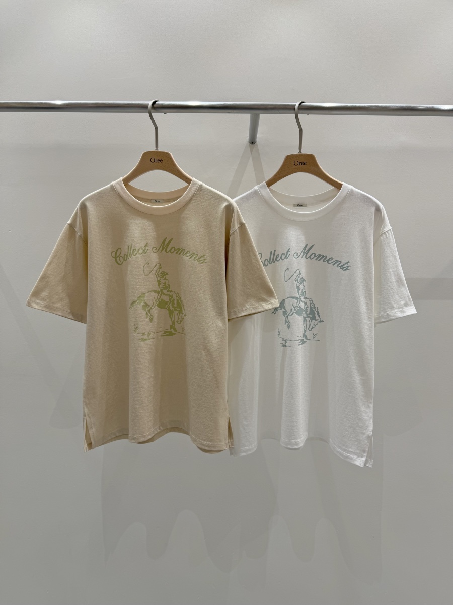 OREE韓國東大門直郵女裝新品休閑熱賣職業26春夏人氣推薦T恤OREET恤