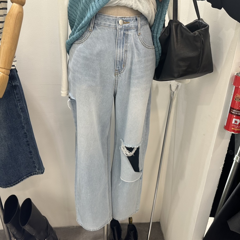 DELIGHT-L韓國直郵女士新品休閑職業時尚熱賣推薦牛仔褲DELIGHT-L牛仔褲圖色1