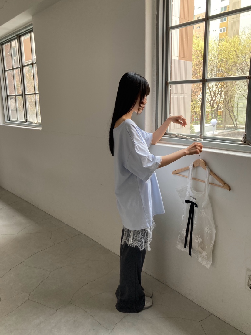 MORE THAN-P韓國直郵女士新品人氣26春夏時尚推薦休閑T恤MORE THANT恤