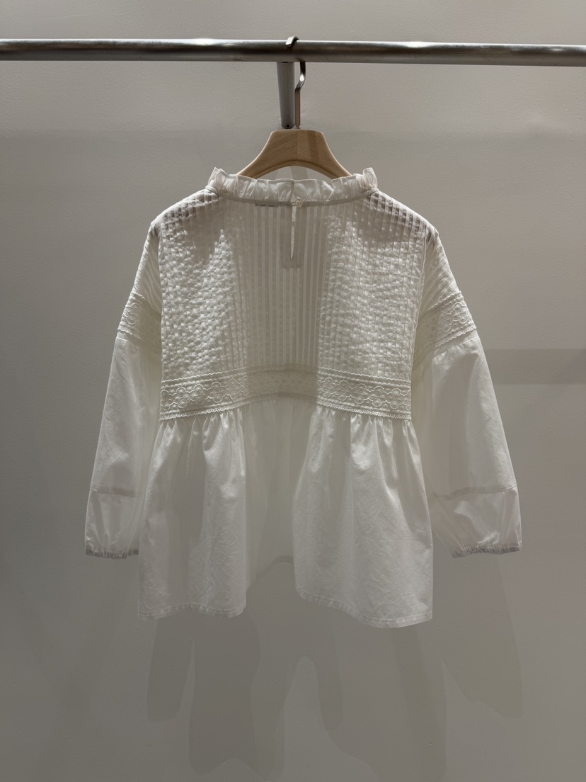 OREE韓國東大門代購女裝新款熱賣26春夏推薦職業襯衫蕾絲衫OREE襯衫/蕾絲衫