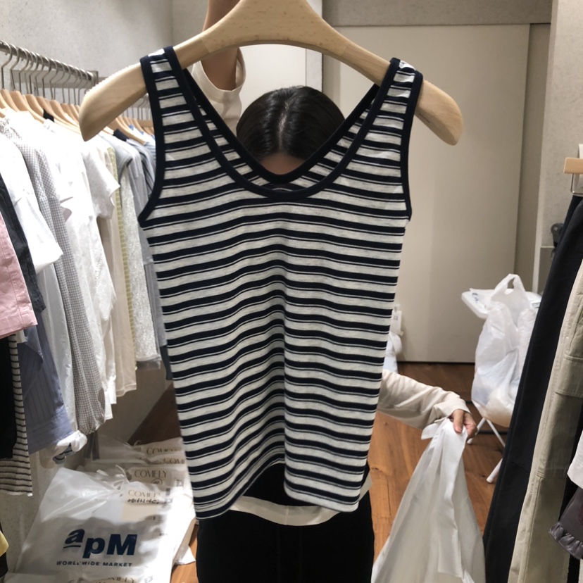 COMELY韓國東大門直郵女士新款人氣推薦休閑吊帶背心天絲COMELY吊帶/背心圖色3