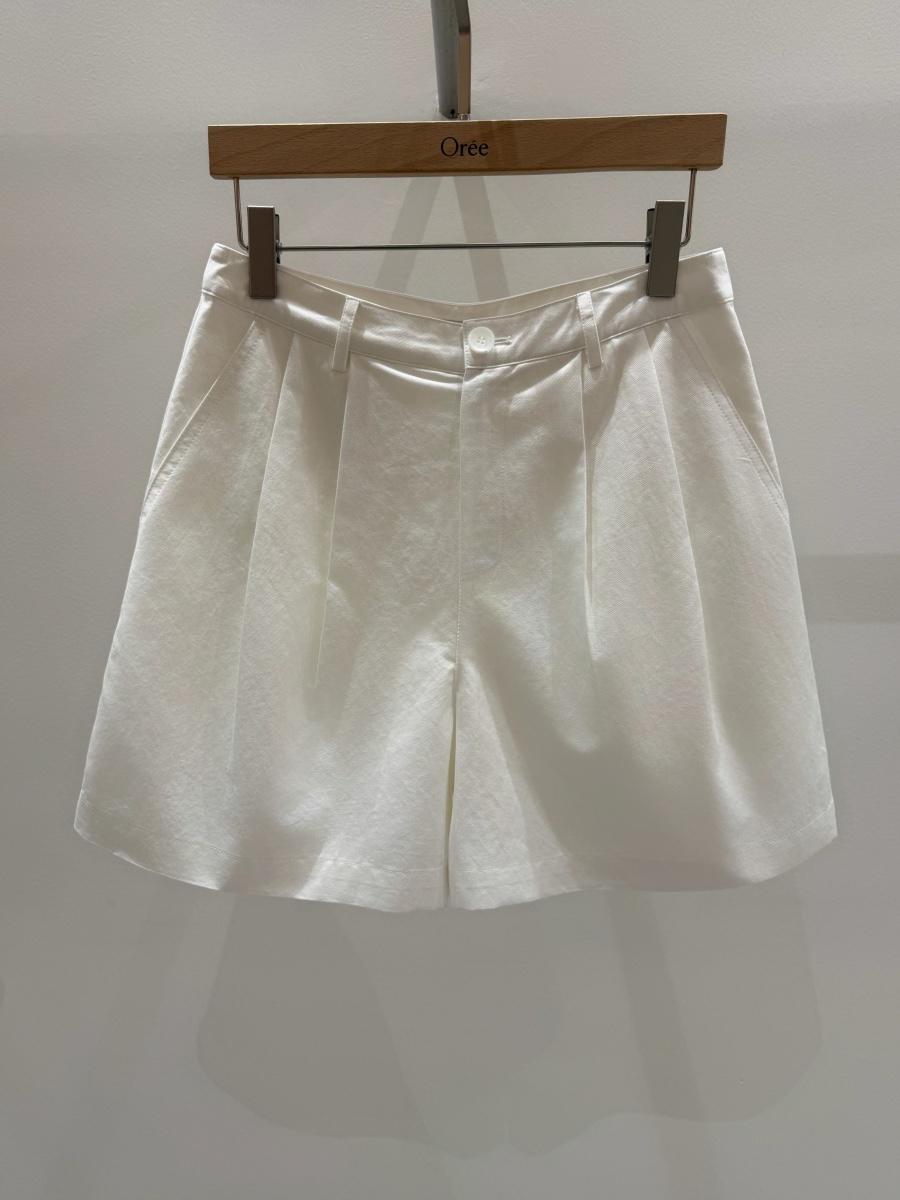 OREE韓國東大門代購女士新品休閑時尚推薦26春夏熱賣短褲棉OREE短褲圖色1