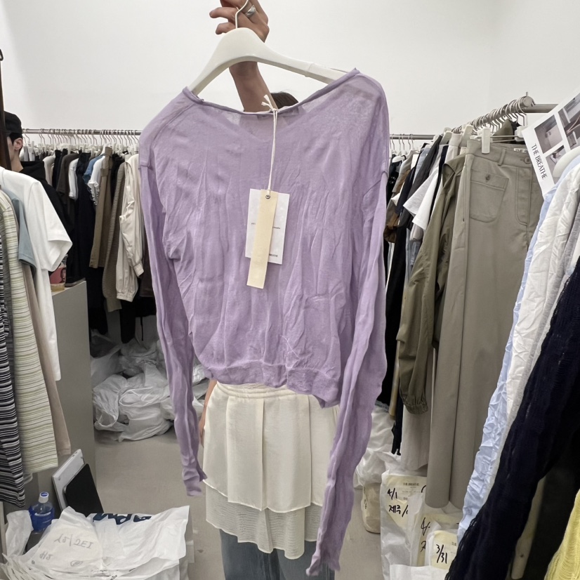 BREATHE韓國代購女士新款職業休閑推薦26春夏人氣長袖T恤BREATHE長袖T恤