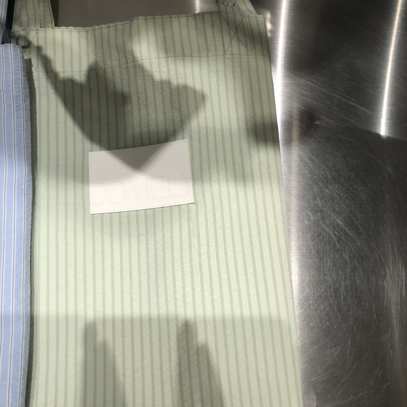 COMELY韓國東大門代購女士新品26春夏職業單肩斜跨包條紋COMELY單肩/斜跨包圖色3