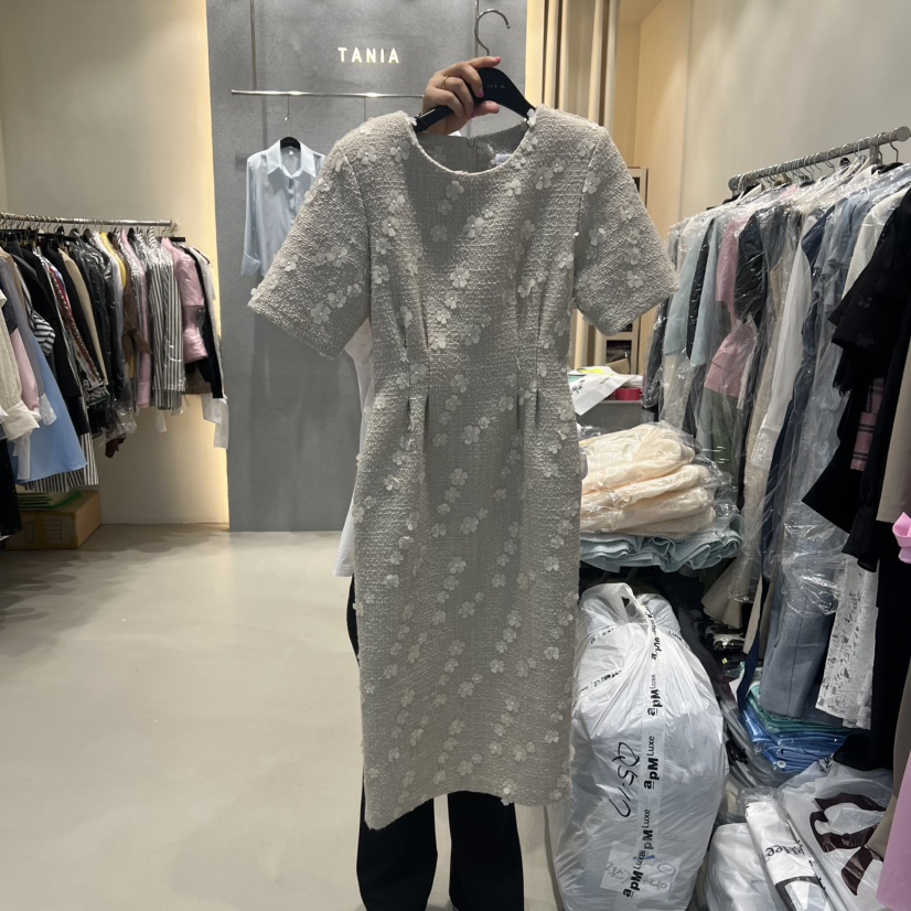 TANIA-Q韓國代購女士新款26春夏推薦休閑職業熱賣連衣裙TANIA-Q連衣裙圖色1
