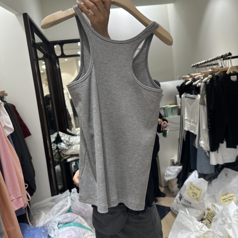 THEMORYPARK韓國東大門直郵女士新款休閑熱賣時尚吊帶背心THE MORY PARK吊帶/背心