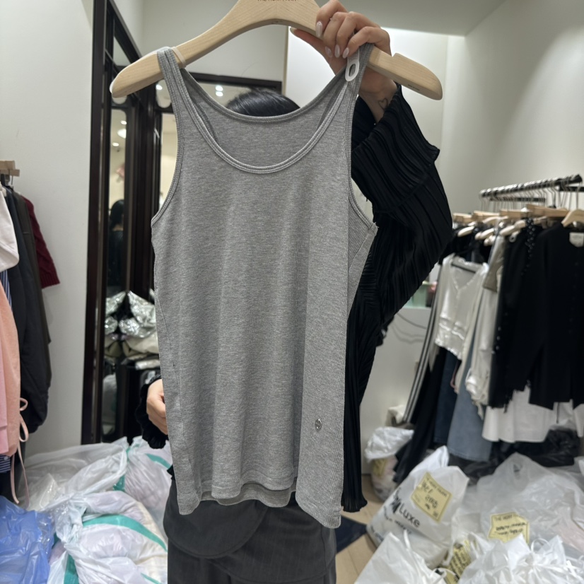 THEMORYPARK韓國東大門直郵女士新款休閑熱賣時尚吊帶背心THE MORY PARK吊帶/背心圖色1