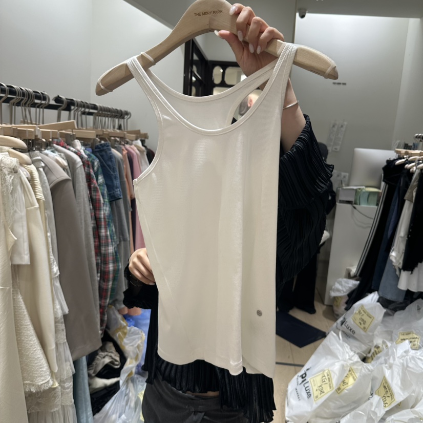 THEMORYPARK韓國東大門直郵女士新款休閑熱賣時尚吊帶背心THE MORY PARK吊帶/背心圖色2