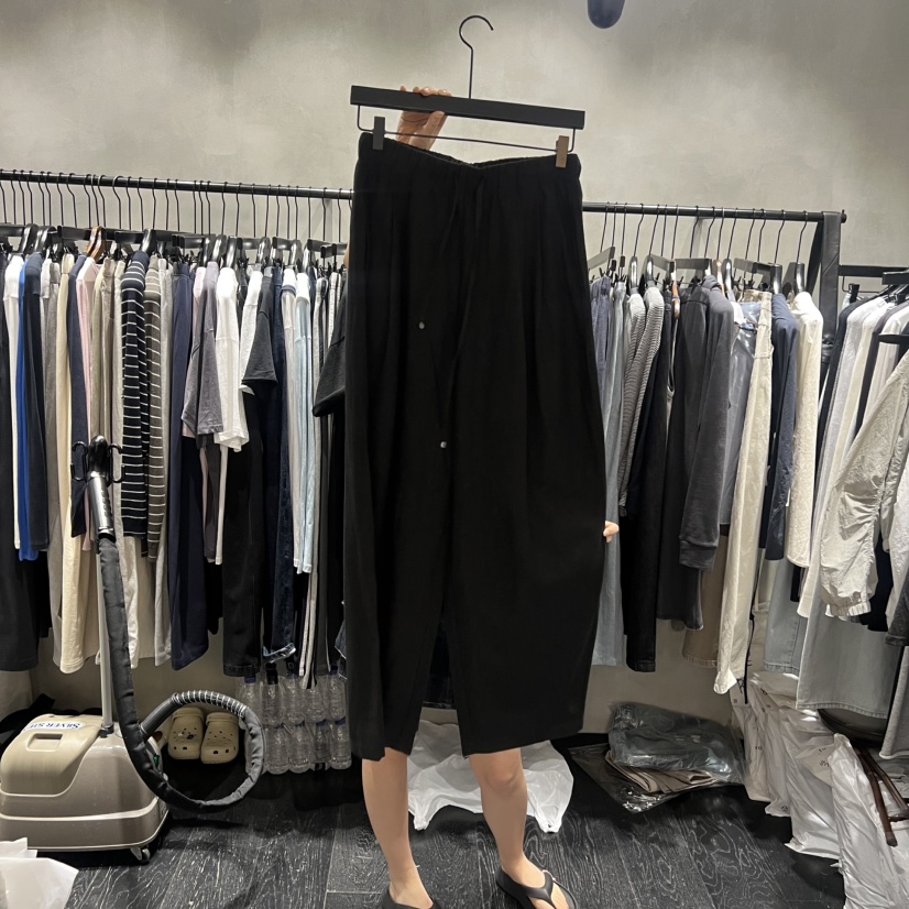 TUG韓國直郵實拍女士新品人氣時尚熱賣職業推薦休閑褲直筒褲TUG休閑褲圖色3黑