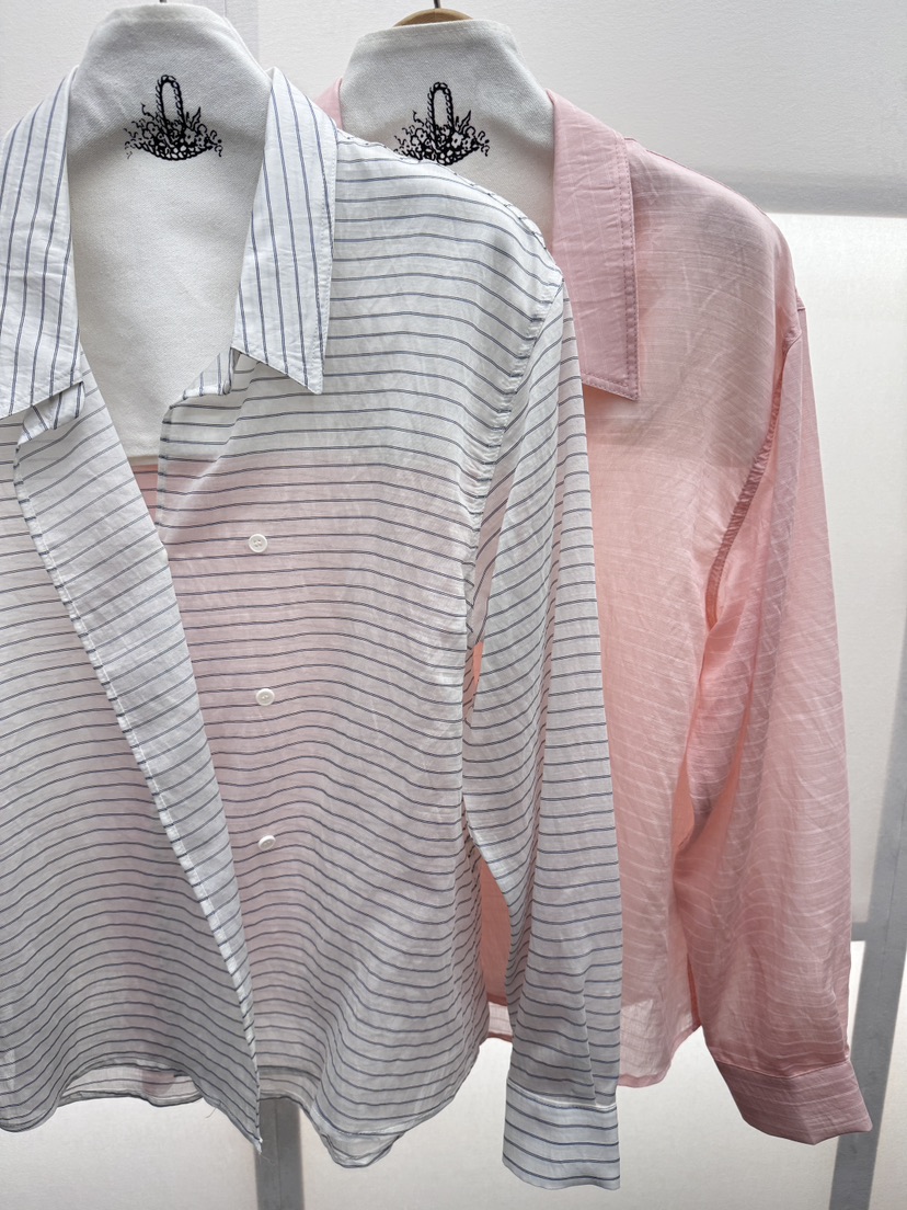 MILUI韓國東大門直郵女士新款職業人氣26春夏時尚襯衫蕾絲衫MILUI襯衫/蕾絲衫