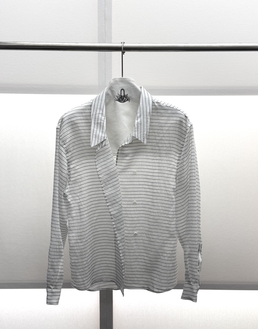 MILUI韓國東大門直郵女士新款職業人氣26春夏時尚襯衫蕾絲衫MILUI襯衫/蕾絲衫圖色1