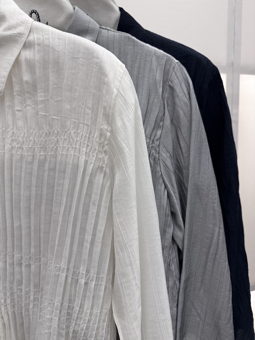 MILUI韓國東大門代購女裝新款人氣時尚職業26春夏襯衫蕾絲衫MILUI襯衫/蕾絲衫