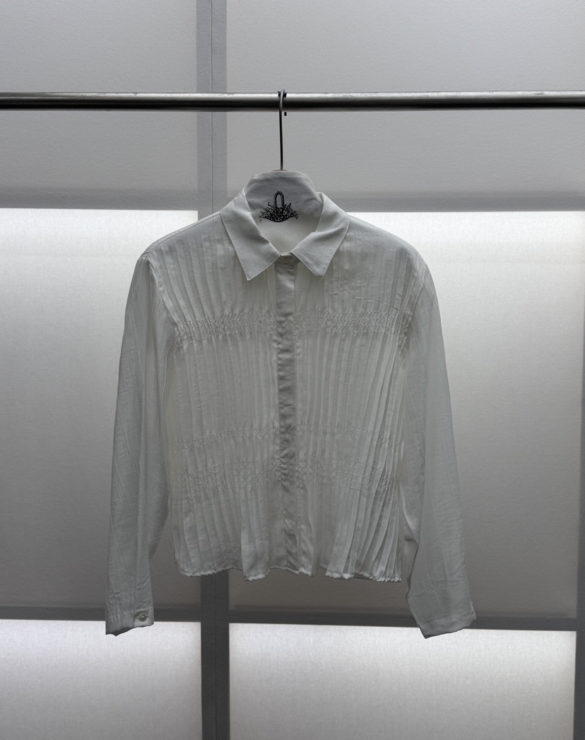 MILUI韓國東大門代購女裝新款人氣時尚職業26春夏襯衫蕾絲衫MILUI襯衫/蕾絲衫圖色1