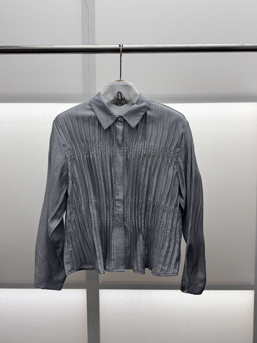 MILUI韓國東大門代購女裝新款人氣時尚職業26春夏襯衫蕾絲衫MILUI襯衫/蕾絲衫圖色2