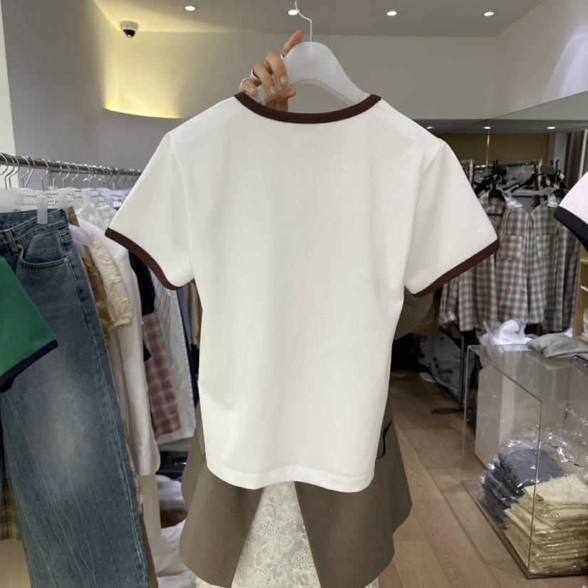 TED韓國東大門代購女裝新品推薦熱賣26春夏職業T恤兔子復古TEDT恤