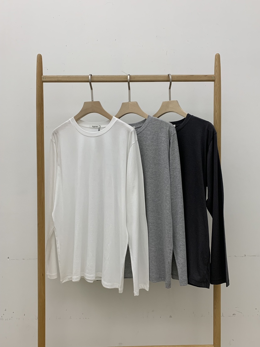 B_GARDER韓國東大門直郵女裝新品推薦時尚長袖T恤不含配飾B.GARDER長袖T恤圖色3左二色