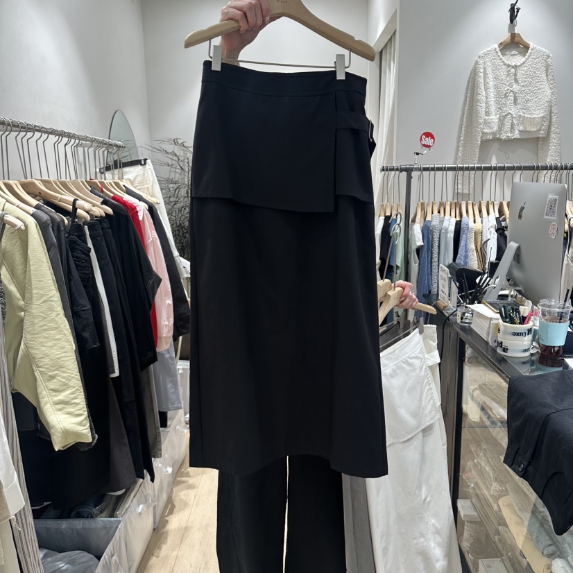 DDAY韓國直郵女裝新品26春夏休閑職業時尚推薦熱賣人氣長裙DDAY長裙圖色2