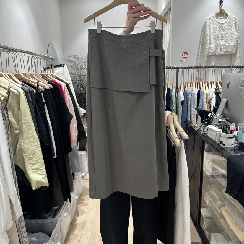 DDAY韓國直郵女裝新品26春夏休閑職業時尚推薦熱賣人氣長裙DDAY長裙圖色3