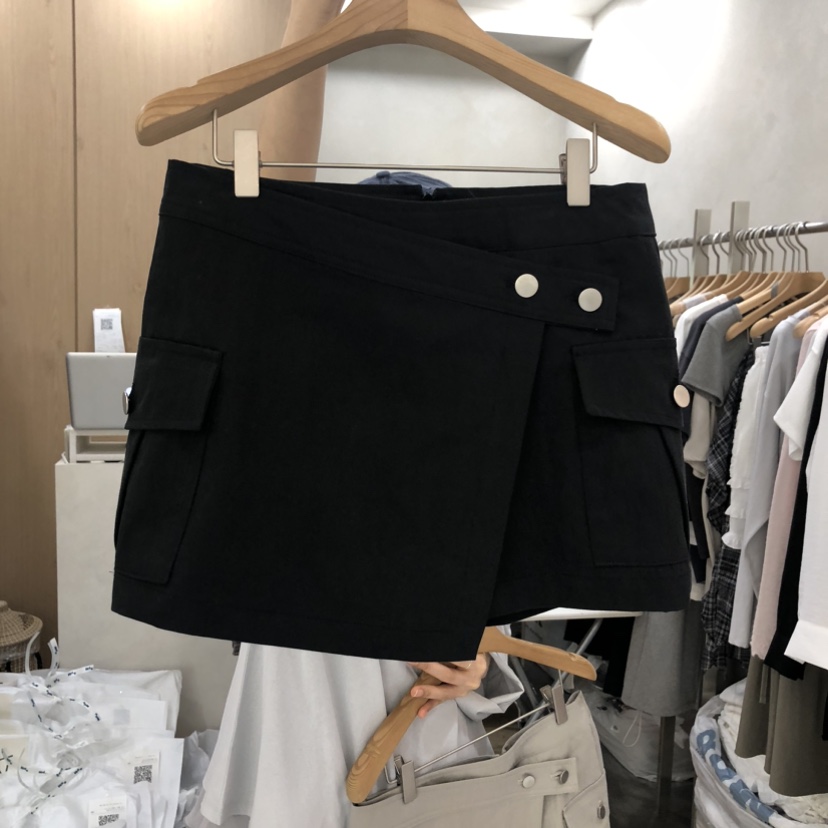 VILLABUTTON韓國東大門直郵女士新品休閑時尚職業推薦裙褲VILLABUTTON裙褲圖色2