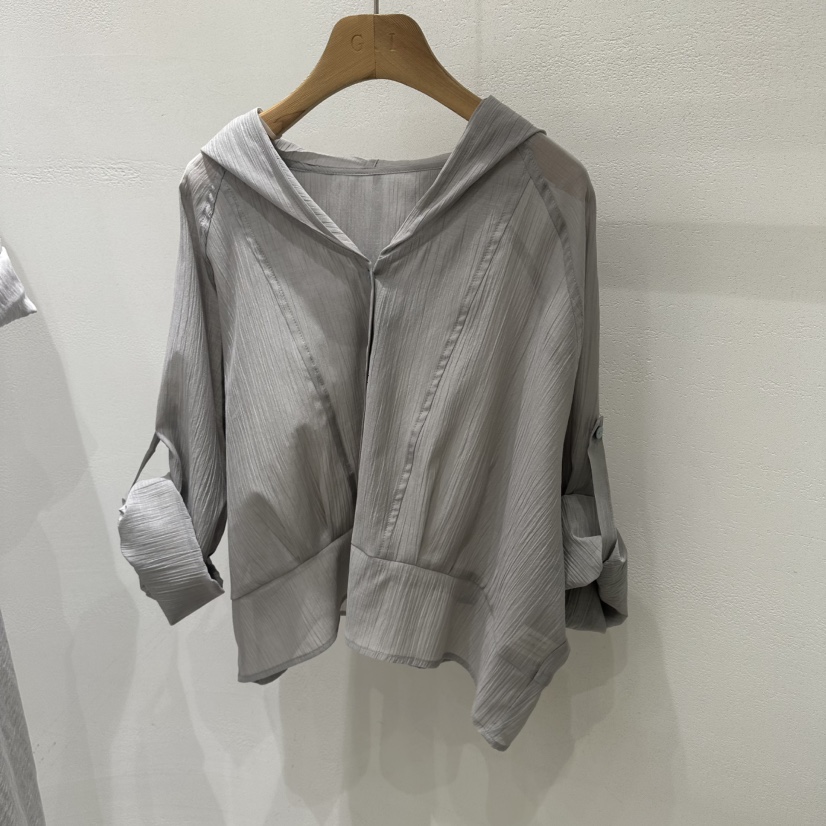 G.I-L韓國代購女裝新款推薦人氣休閑襯衫蕾絲衫不含內搭G.I-L襯衫/蕾絲衫圖色2