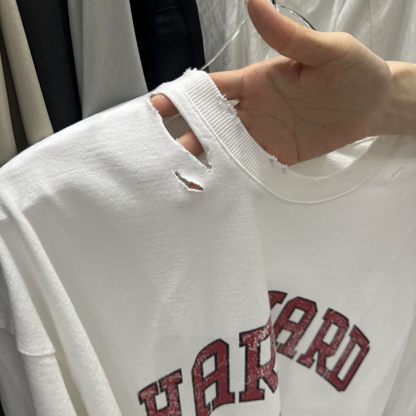 AT THE END韓國直郵實拍女士新品26春夏熱賣職業長袖T恤AT THE END長袖T恤