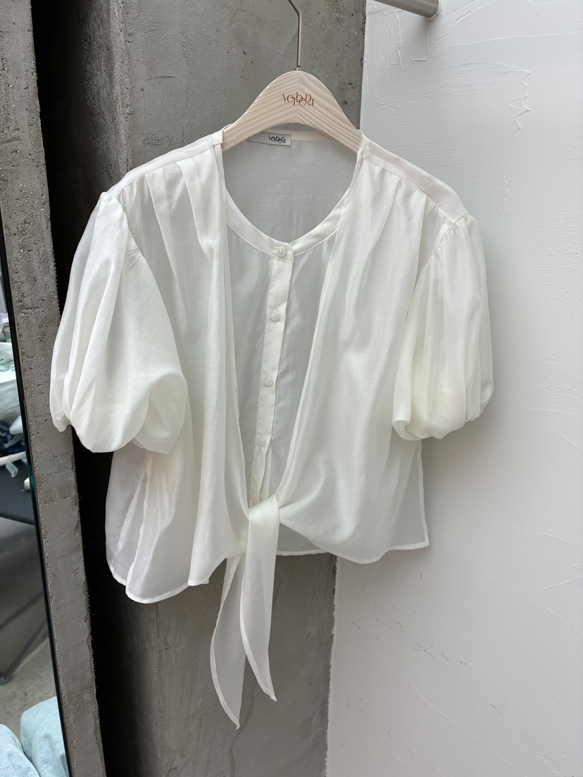 Verbena韓國直郵實拍女士新款職業時尚熱賣推薦襯衫蕾絲衫Verbena襯衫/蕾絲衫圖色1