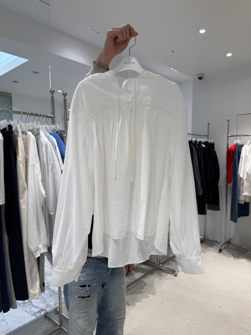 THE BRUNCH韓國直郵女裝新款推薦熱賣職業襯衫蕾絲衫連帽衫THE BRUNCH襯衫/蕾絲衫圖色2