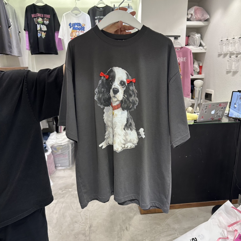 EVE韓國代購女裝新品26春夏熱賣休閑推薦時尚人氣職業T恤EVET恤圖色3