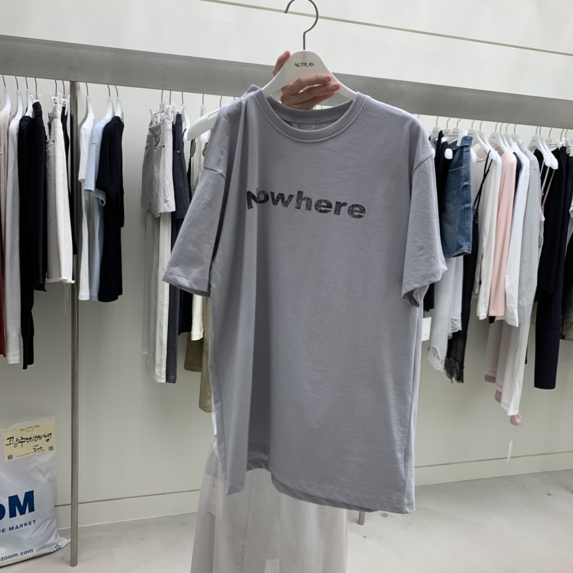 NUTPLAN韓國東大門代購女士新款職業26春夏熱賣推薦人氣T恤NUTPLANT恤圖色3