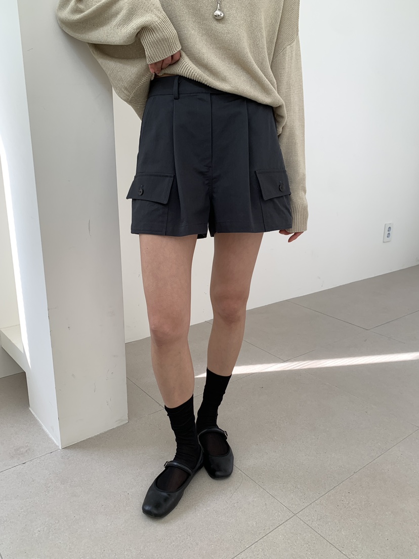 B_GARDER韓國直郵女裝新品26春夏熱賣休閑時尚人氣短褲棉質B.GARDER短褲