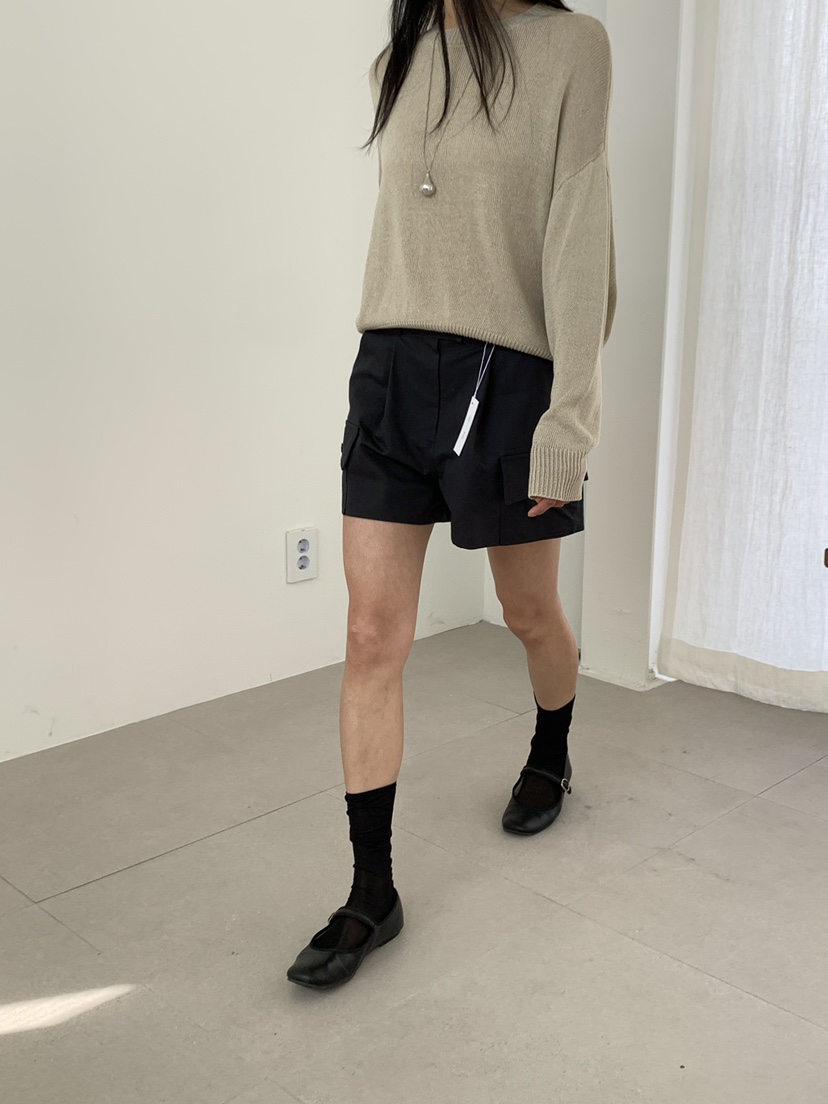 B_GARDER韓國直郵女裝新品26春夏熱賣休閑時尚人氣短褲棉質B.GARDER短褲