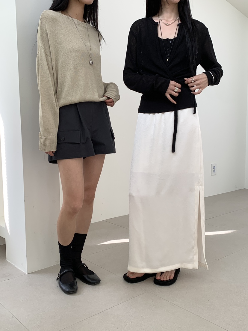 B_GARDER韓國直郵女裝新品26春夏熱賣休閑時尚人氣短褲棉質B.GARDER短褲