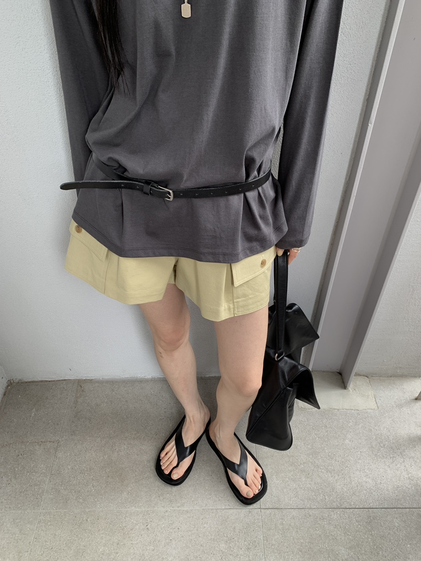 B_GARDER韓國直郵女裝新品26春夏熱賣休閑時尚人氣短褲棉質B.GARDER短褲