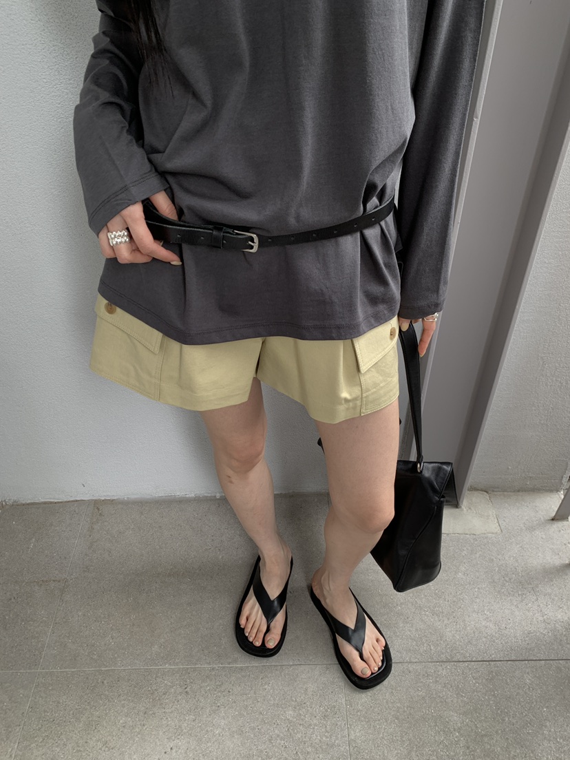 B_GARDER韓國直郵女裝新品26春夏熱賣休閑時尚人氣短褲棉質B.GARDER短褲