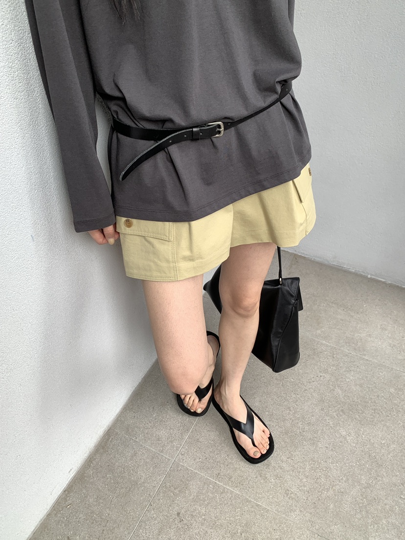 B_GARDER韓國直郵女裝新品26春夏熱賣休閑時尚人氣短褲棉質B.GARDER短褲