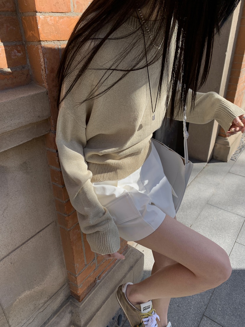 B_GARDER韓國直郵女裝新品26春夏熱賣休閑時尚人氣短褲棉質B.GARDER短褲