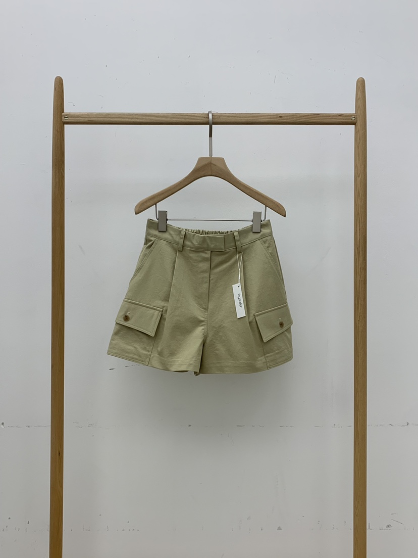 B_GARDER韓國直郵女裝新品26春夏熱賣休閑時尚人氣短褲棉質B.GARDER短褲圖色2