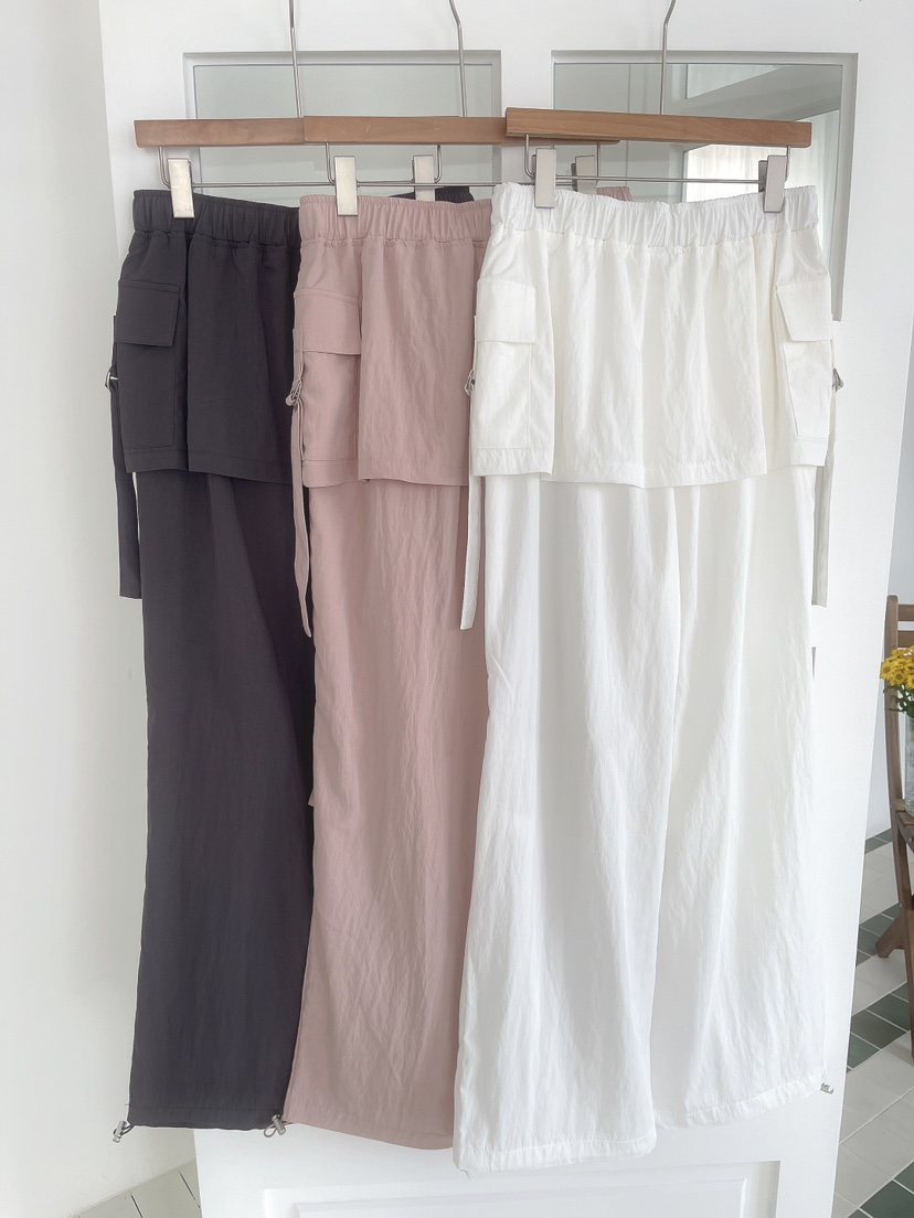 MINIQUEENS韓國代購女裝新品人氣推薦時尚職業休閑休閑褲MINIQUEENS休閑褲