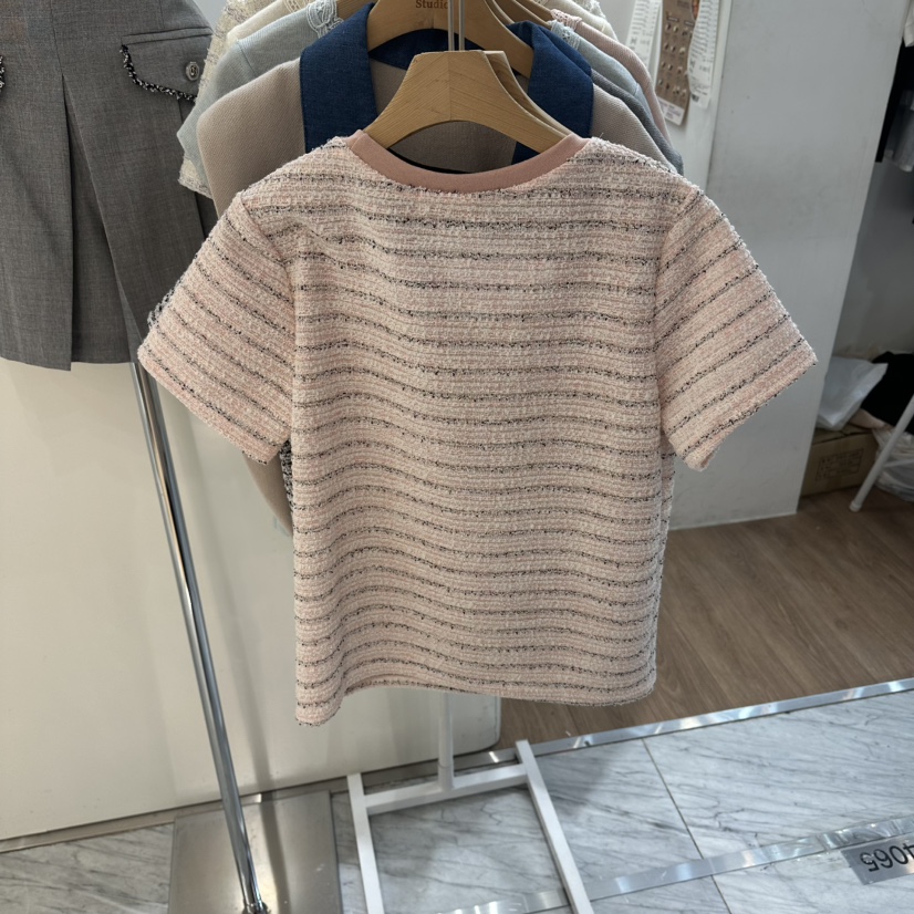 ABLESTUDIO韓國直郵實拍女士新款時尚26春夏職業推薦熱賣T恤ABLESTUDIOT恤