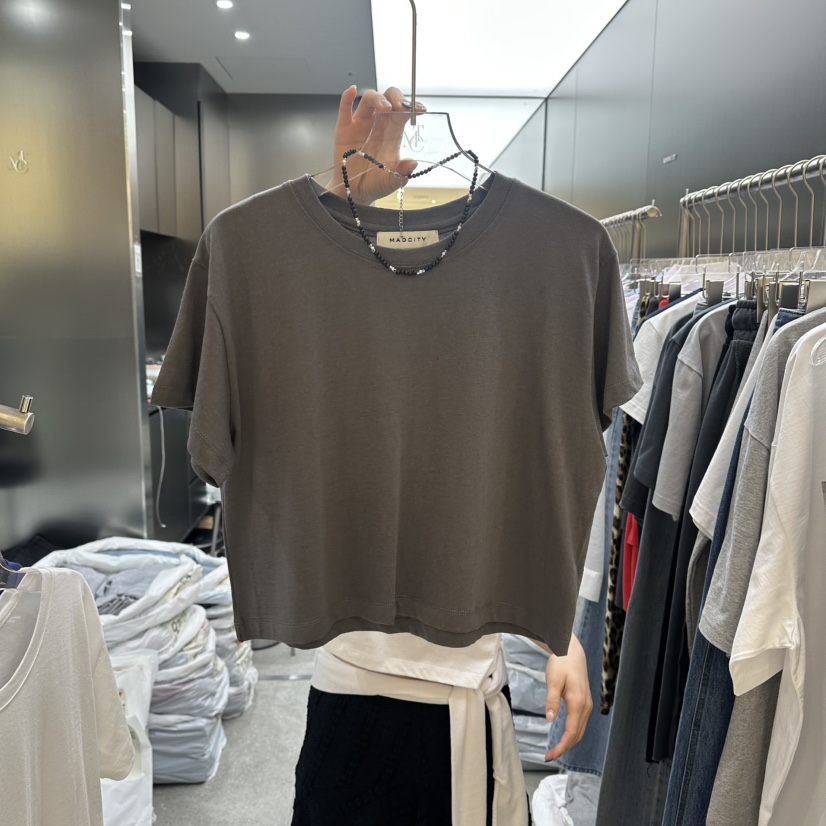 MADCITY/SAGAFURS韓國直郵女裝新品熱賣職業人氣26春夏T恤MADCITY/SAGAFURST恤圖色4