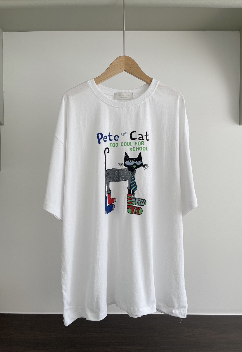 MINIQUEENS韓國東大門直郵女士新品熱賣時尚26春夏職業T恤MINIQUEENST恤圖色1