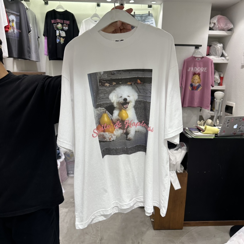 EVE韓國東大門直郵女士新品推薦職業熱賣人氣時尚26春夏T恤EVET恤圖色1