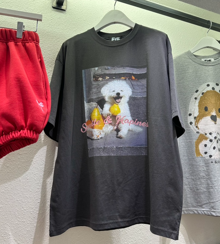 EVE韓國東大門直郵女士新品推薦職業熱賣人氣時尚26春夏T恤EVET恤圖色3