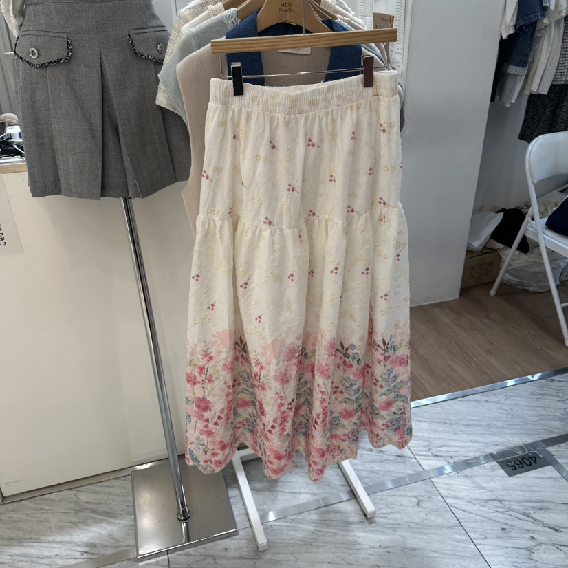 ABLESTUDIO韓國直郵實拍女士新品人氣熱賣推薦時尚職業長裙ABLESTUDIO長裙