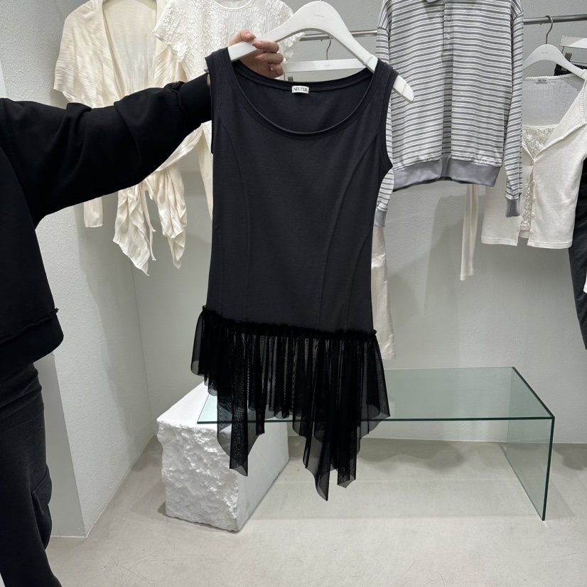 NEUTER韓國直郵實拍女裝新品26春夏休閑熱賣人氣吊帶背心NEUTER吊帶/背心圖色3