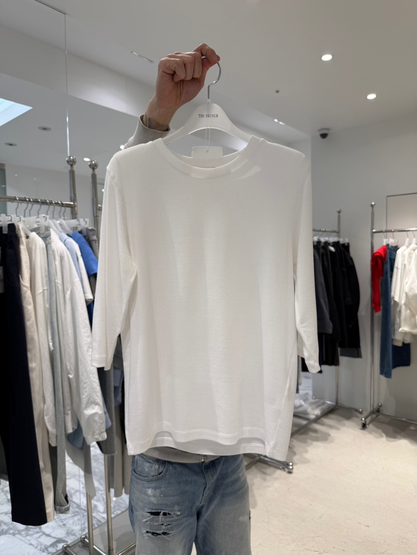 THE BRUNCH韓國直郵女裝新品職業26春夏休閑推薦長袖T恤THE BRUNCH長袖T恤圖色1