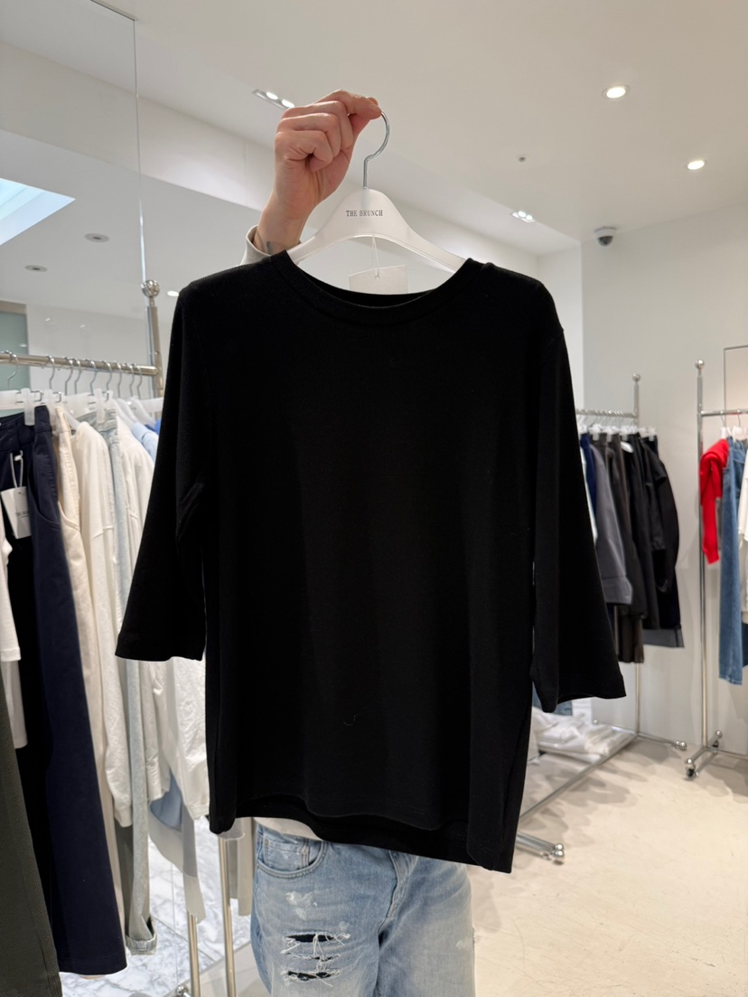THE BRUNCH韓國直郵女裝新品職業26春夏休閑推薦長袖T恤THE BRUNCH長袖T恤圖色2