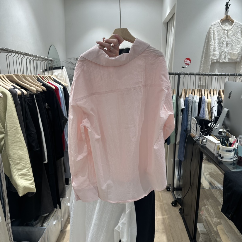 DDAY韓國東大門直郵女士新款推薦休閑26春夏時尚襯衫蕾絲衫DDAY襯衫/蕾絲衫