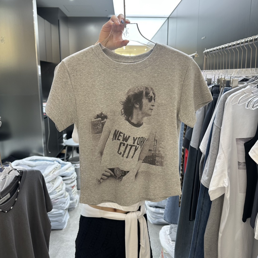 MADCITY/SAGAFURS韓國直郵實拍女士新款26春夏人氣推薦T恤MADCITY/SAGAFURST恤圖色2